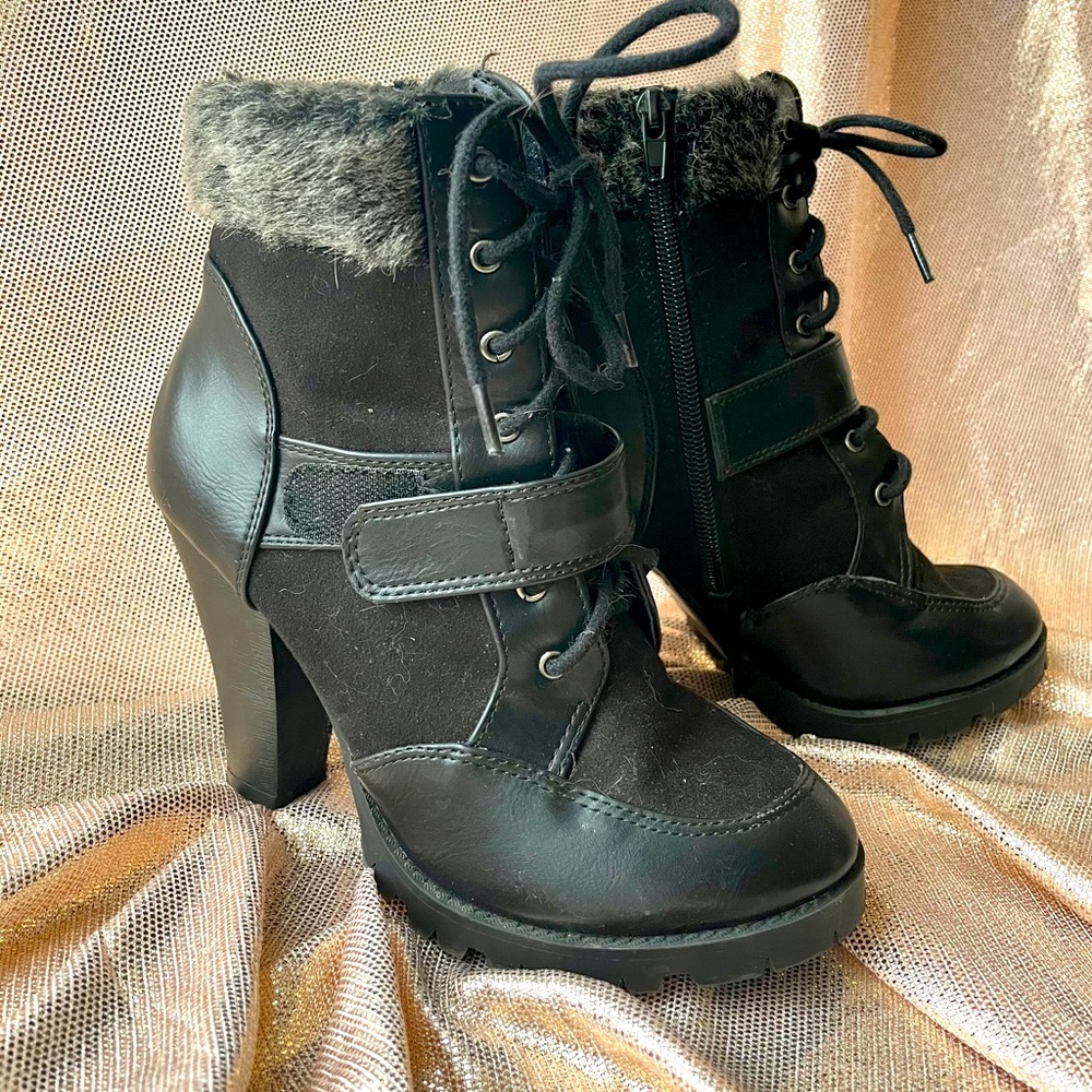 Black booties